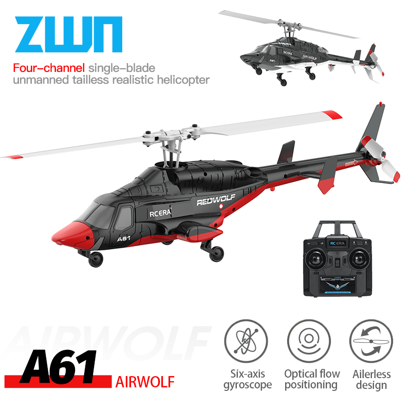 Rc Helicopter Nitro - A61 RC هليكوبتر 2.4G 6-Aixs جيروسكوب