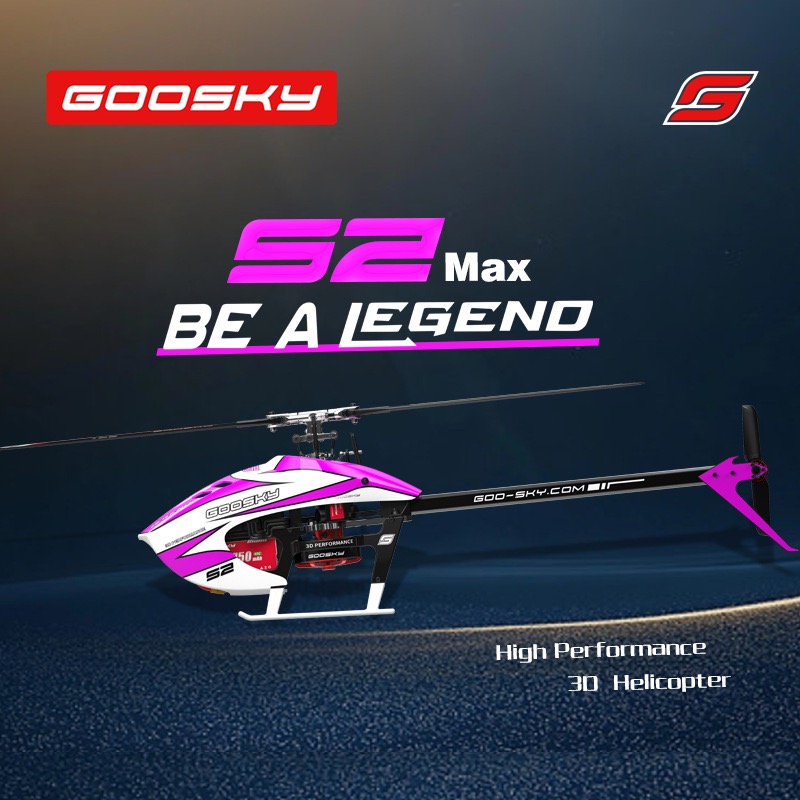 Rc Helicopter Charger - GOOSKY S2 Max طائرة نموذجية مدمجة