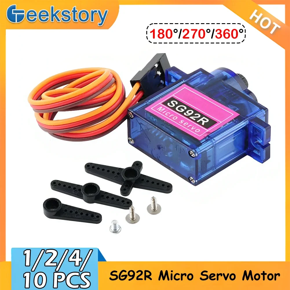 Rc Helicopter Motor - 1/2/4/10 قطع، محرك سيرفو تناظري صغير