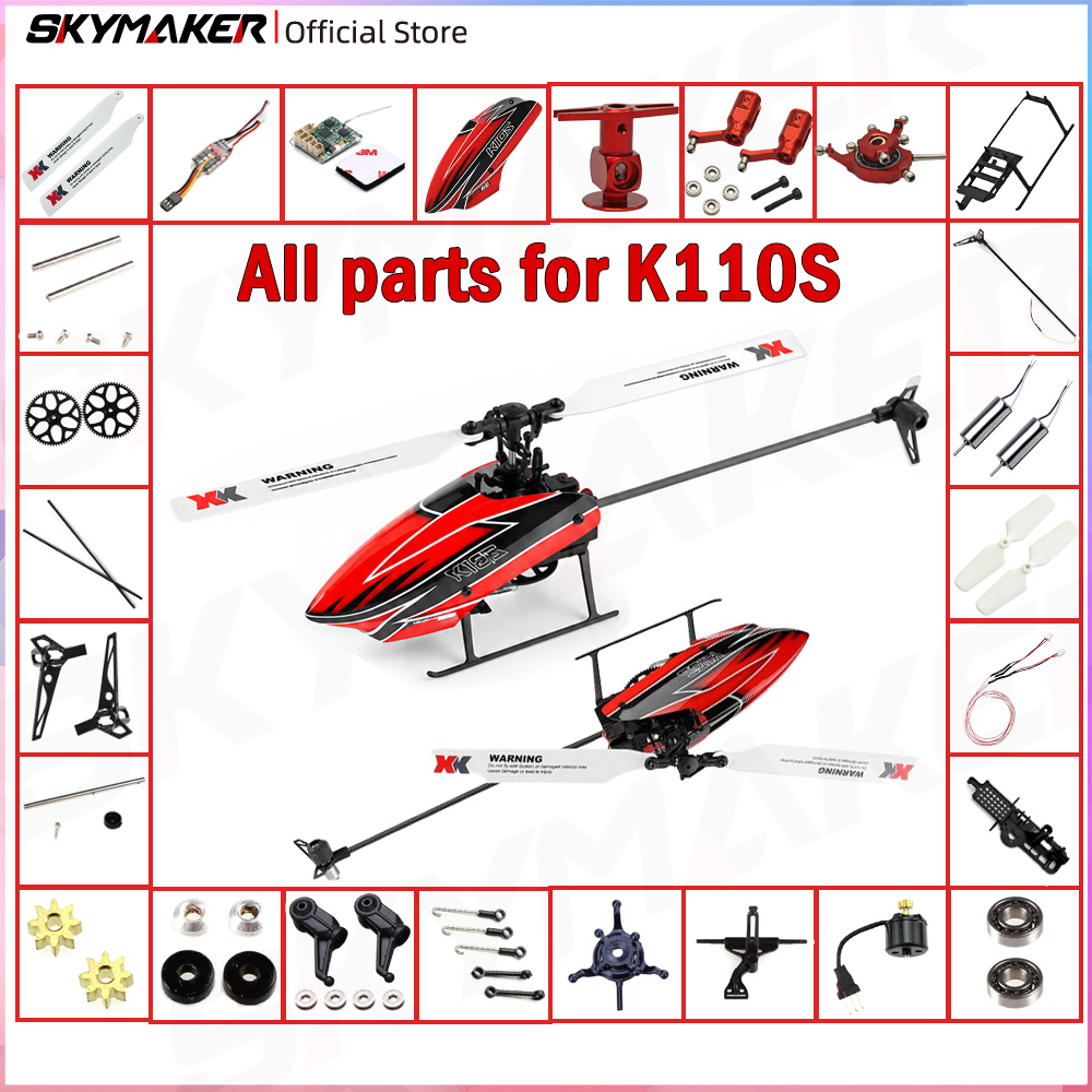 Rc Helicopter Coaxial - قطع غيار أصلية لطائرة WLtoys XKS