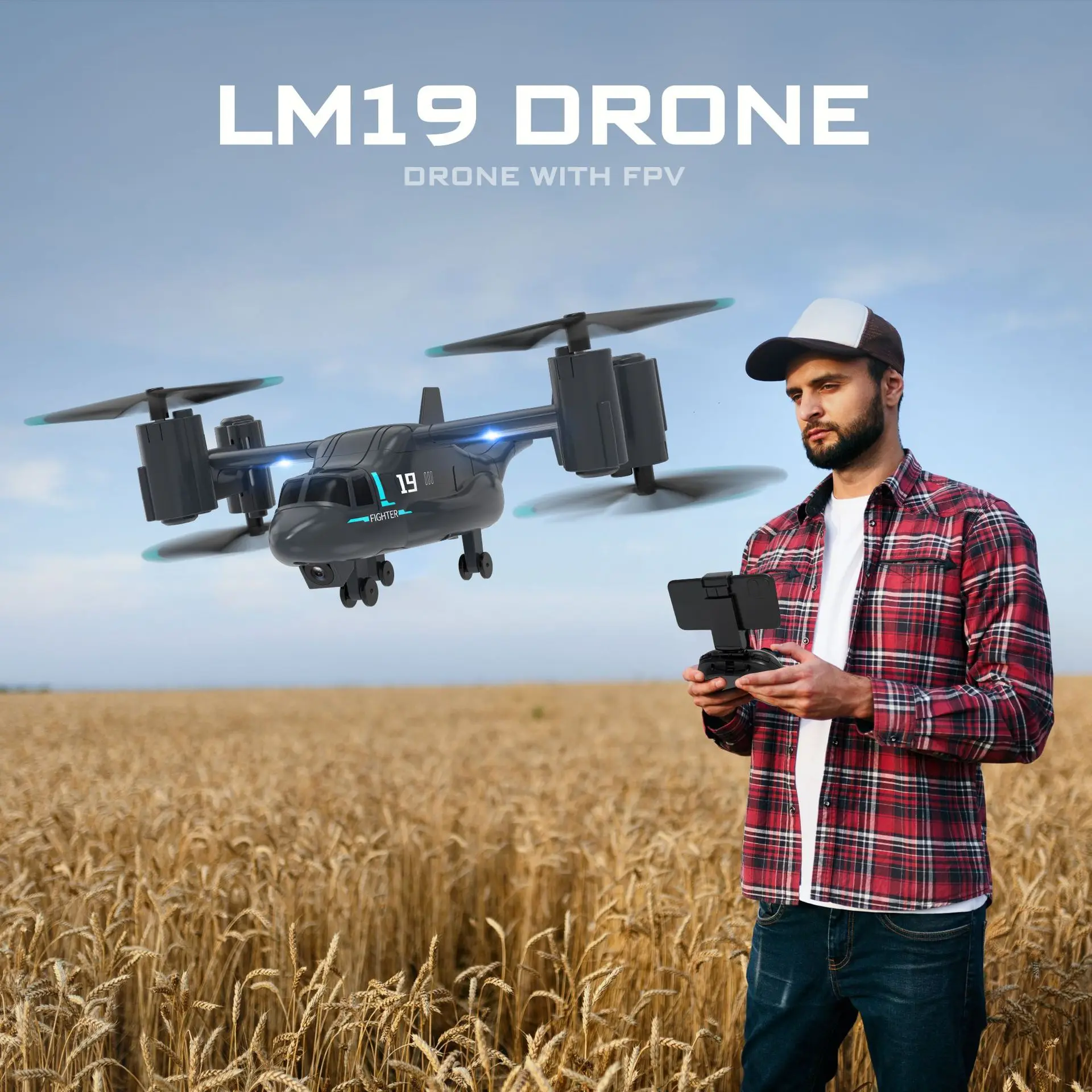LM19 هليكوبتر تعمل بالتحكم عن  - مراجعة Rc Helicopter Electric وسعره