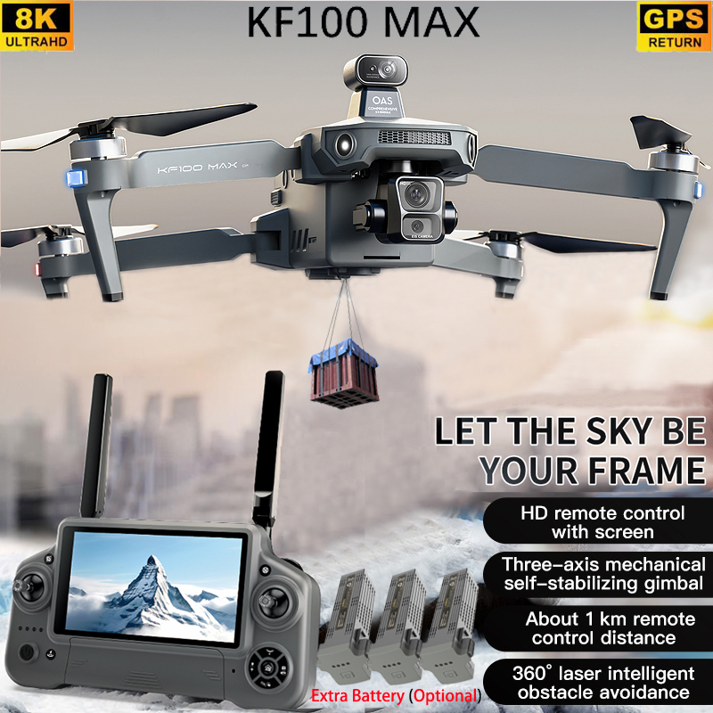 KF100 MAX GPS الطائرة بدون طيا - مراجعة Rc Helicopter Electric وسعره