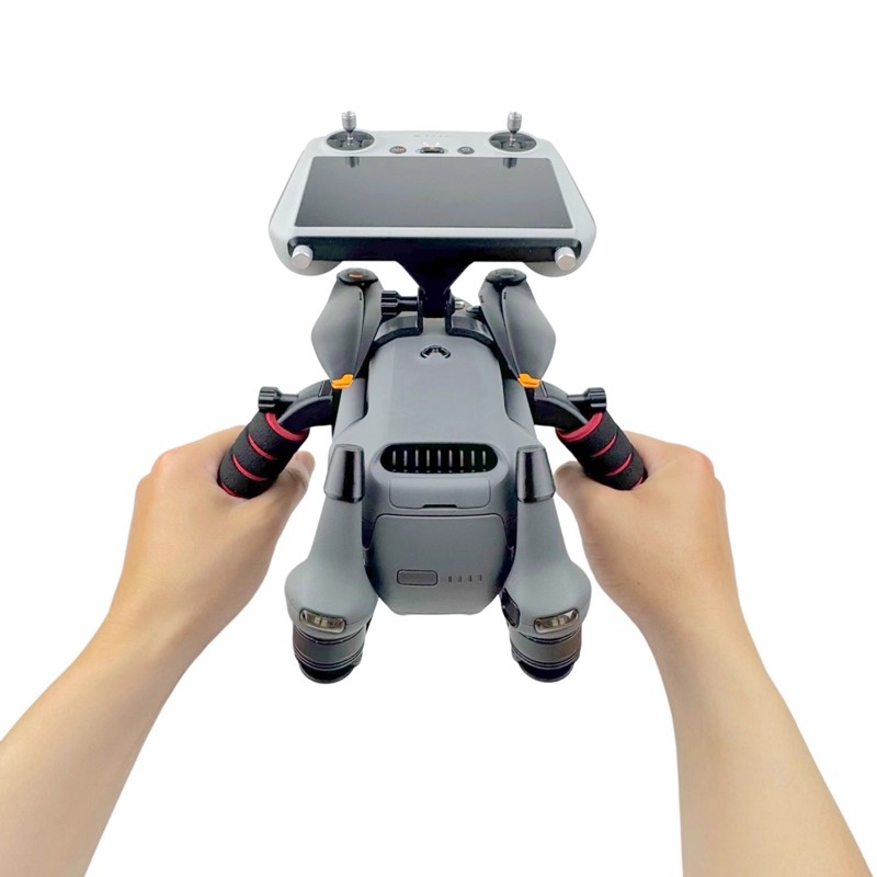 مقبض حامل مزدوج محمول لـ DJI R - مراجعة Dji Drone Mini 4 Pro وسعره