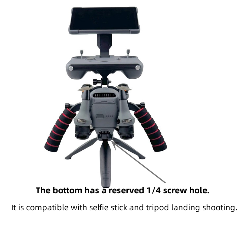 مقبض حامل مزدوج محمول لـ DJI R - مراجعة Dji Drone Mini 4 Pro وسعره