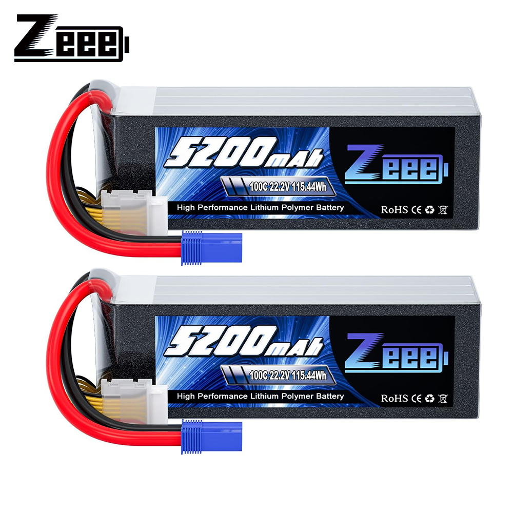 Zeee 6S 5200mAh يبو بطارية 22. - مراجعة Rc Helicopter Blade وسعره